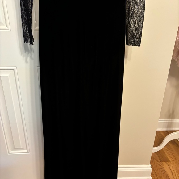 ABS Velvet Formal Dress - Picture 6 of 8